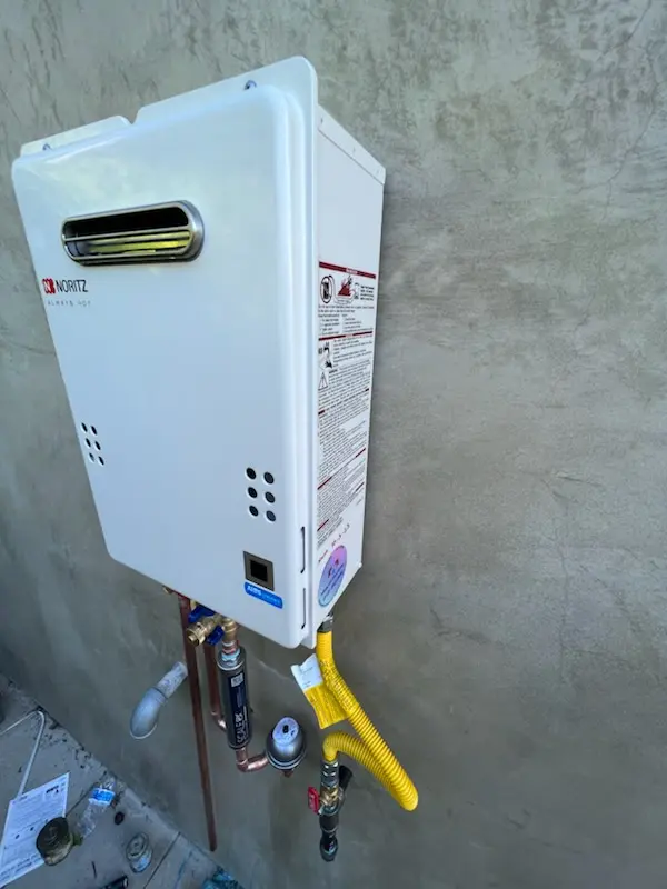 Tankless water heater installation for Elk Grove homes